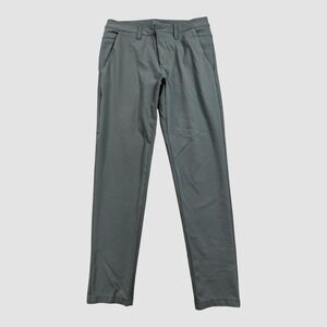 BYLT Everyday Pant 2.0 Mens 30x30 Gray Slim Performance Tech Stretch Tapered